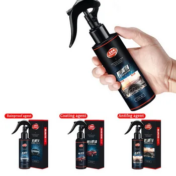 

120ML Anti Fog Glass Cleaner Spray Glass Coating Agent Rainproof for Windshield Rear-View Mirror