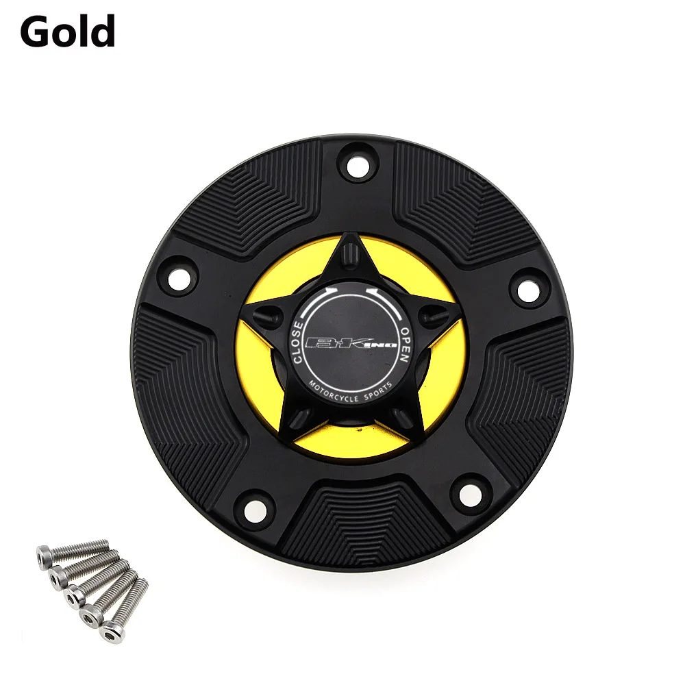 B-King бензобак КРЫШКА ДЛЯ SUZUKI B-King GSX1300 2007-2012 08 09 10 11 Мотоцикл CNC БЫСТРОРАЗЪЕМНАЯ крышка - Цвет: Gold
