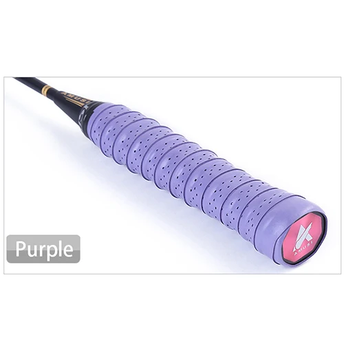 10 шт. противоскользящие накладные ракетки для теннисной рукоятки Sweatband Padel Shock Absorber Raquete ракетки для тенниса и бадминтона ленты аксессуары - Цвет: 10 PCS Purple