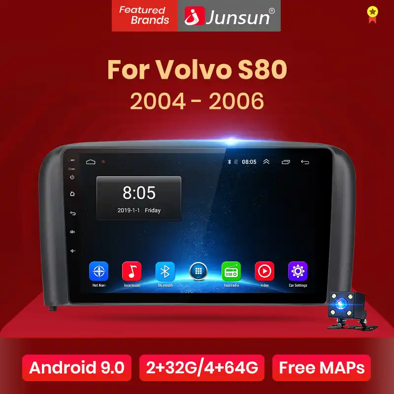 Volvo s80 магнитола android