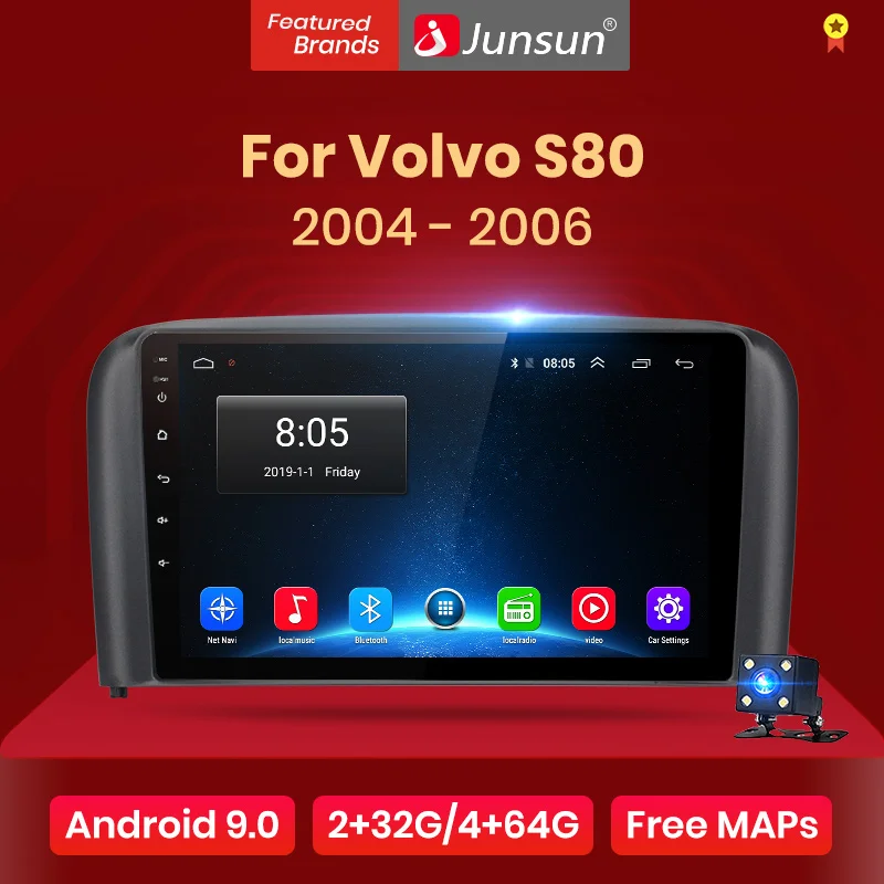Volvo s80 магнитола android