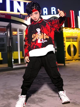 

Boys Suit New Trend Children Hip-hop Hip-hop Clothing Western Style Children's Clothing Spring Boy Camouflage Clothes