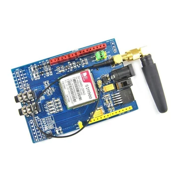 

SIM900 850/900/1800/1900 MHz GPRS/GSM Development Board Module Kit For Arduino