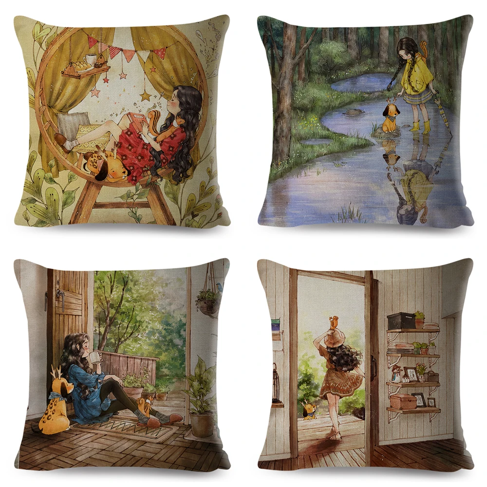 Taie d’oreiller satin personnage ourson et ses amis main image 1