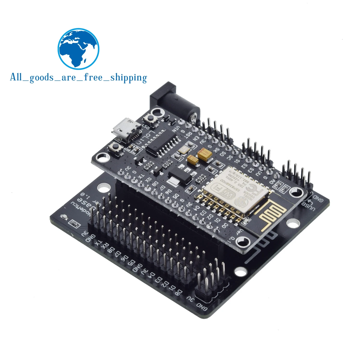 TZT NodeMcu подходит для Node MCU база ESP8266 тестирование DIY макет базовый тестер подходит для NodeMcu V3