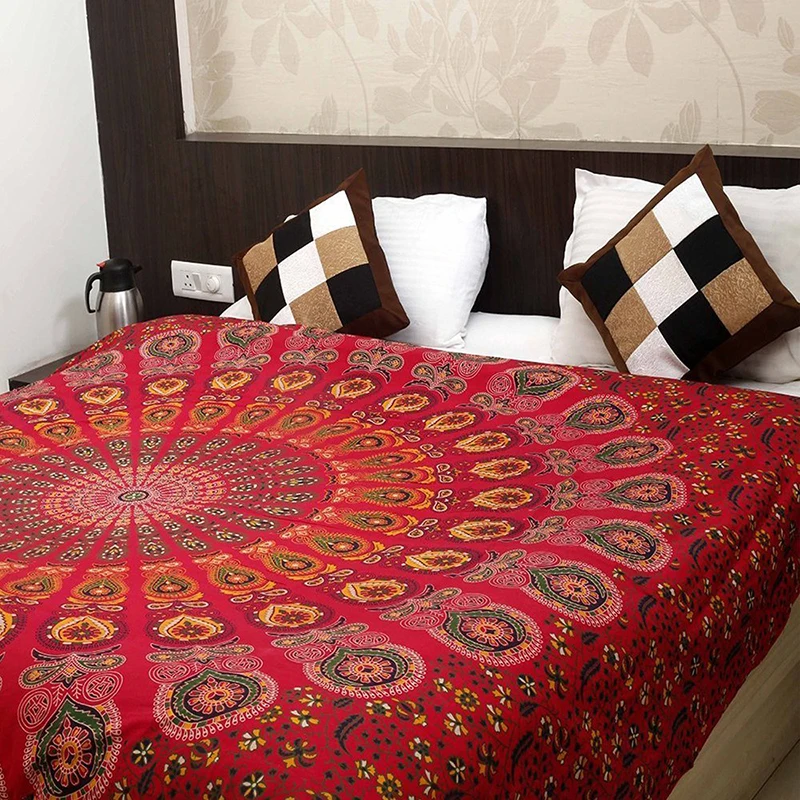 

Indian Mandala Tapestry Hippie macrame wall hanging tapestry bohemian decor Decorative dorm wall carpet psychedelic tapestry