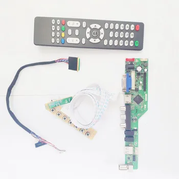 

For LP173WD1-TLA1/TLA2/TLA3 T.V53 display controller drive card 17.3" laptop panel 1600*900 WLED LVDS 40Pin HDMI VGA USB AV kit