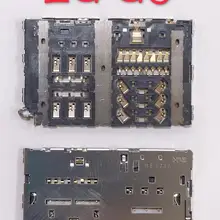 2 шт./ для LG G6 H870 H870DS LS993 VS988 H872 слот для чтения sim-карт лоток держатель разъем