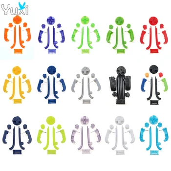 

YuXi Plastic Buttons For Gameboy Advance Replacement Keypads L R A B Button For GBA D Pads Power ON OFF Button