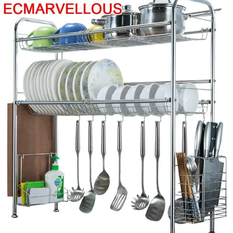 Especias Cosinha Rangement Cozinha органайзер и хранилище Escurreplatos кухонная стойка из нержавеющей