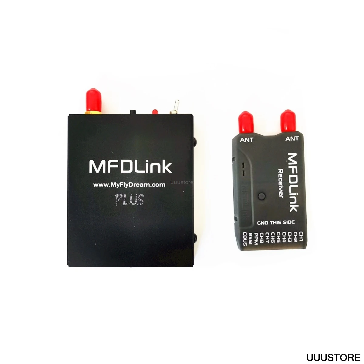 50 км Дальний диапазон MFDLink Rlink 433 МГц 16CH 1 Вт RC FPV UHF Система передатчик с 8 канальным