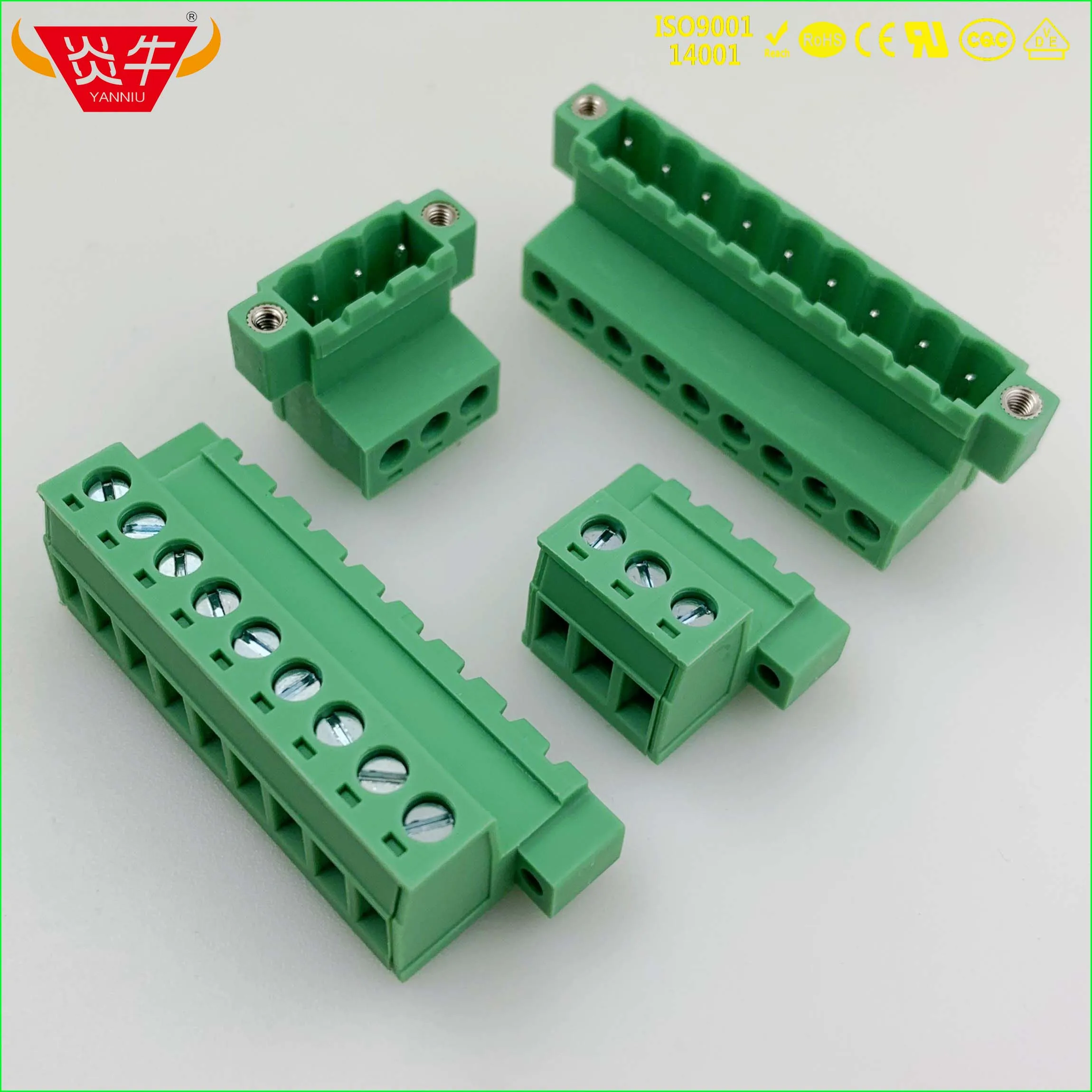 KF2EDGRKP 5 0 2P ~ 12P PCB разъем Клеммный блок 2EDGKRP мм 2PIN 12PIN IC 2 STF PHOENIX CONTACT DEGSON KEFA|Клеммные