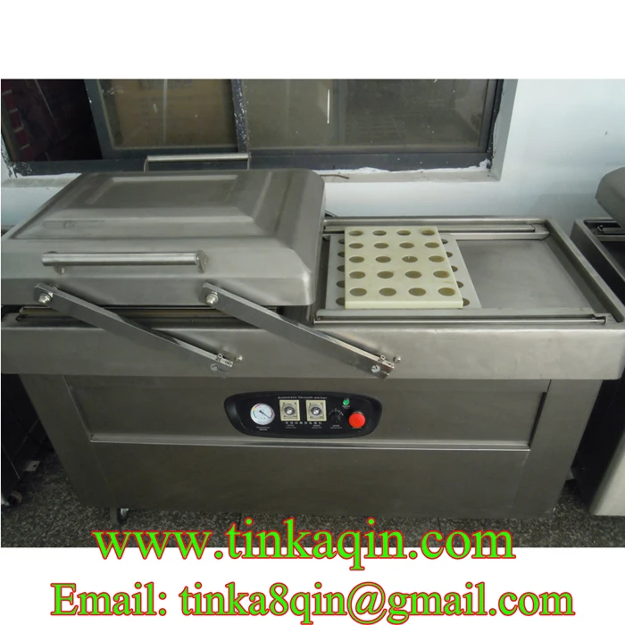 Dz400/2s Double Chamber Vacuum Packing Machine for Meat Rice Fish