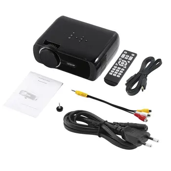 

BL-80 Mini Portable WIFI Smart Projector Support HDMI AV USB HD 1080p Video Media Player For Home Theater PC Laptop Video