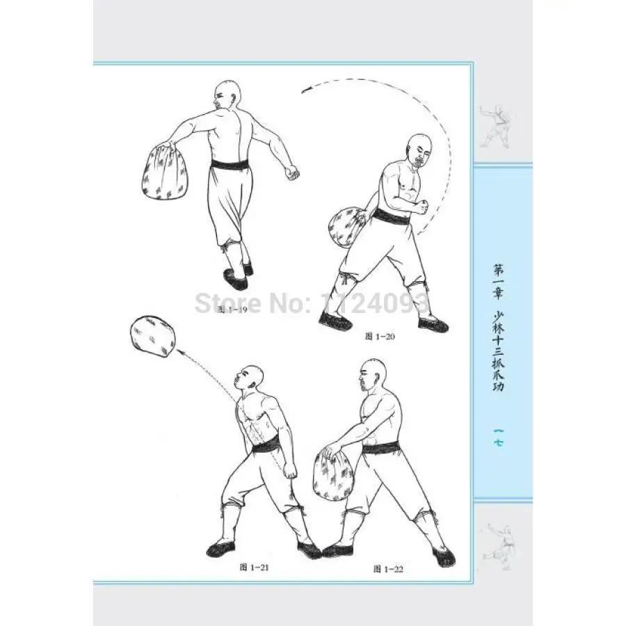 Booculchaha китайский шаолиньский KungFu Wushu книга: shaolin martial Authentic thread grab|wushu books|book bookchinese