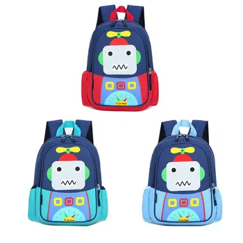

Kids Robot Backpack Schoolbag Rucksack Primary School Bookbags Cute Daypack