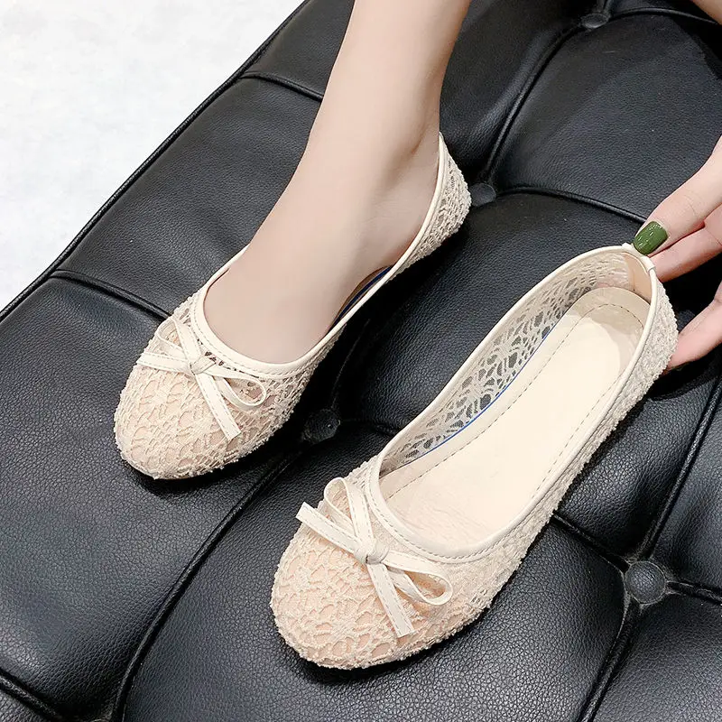 Women Casual Boat Shoes Ladies Slip On Ballet Flats Comfy Soft Zapatos Mujer Walking Footwear 2021 Autumn New Style Loafers