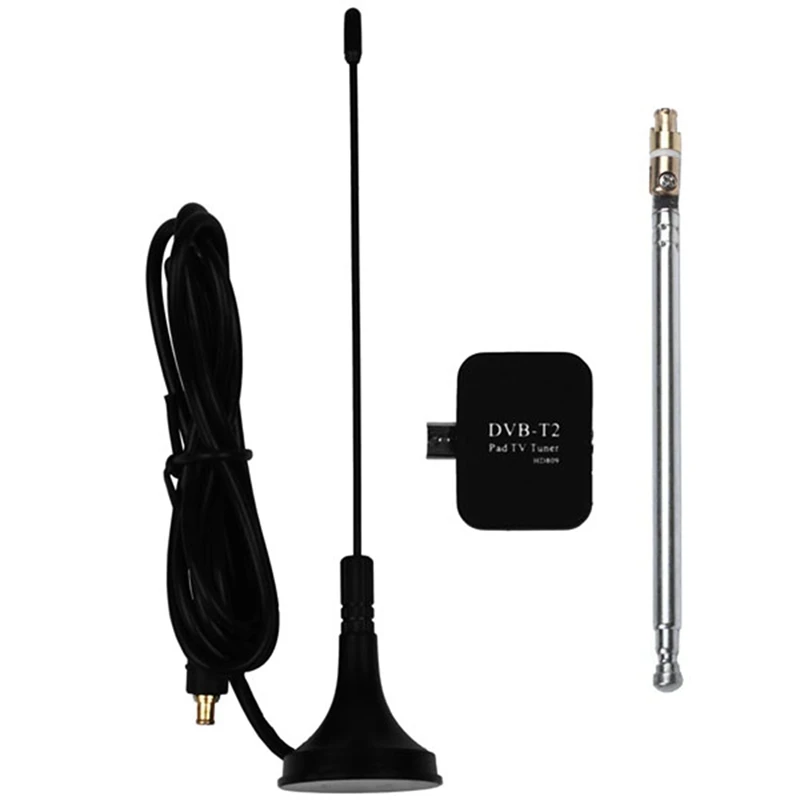 Новый Micro Usb Dvb-T2 Dvb-T мобильный ТВ-тюнер ресивер цифрового селфи - Цена: 1 242,79 руб.