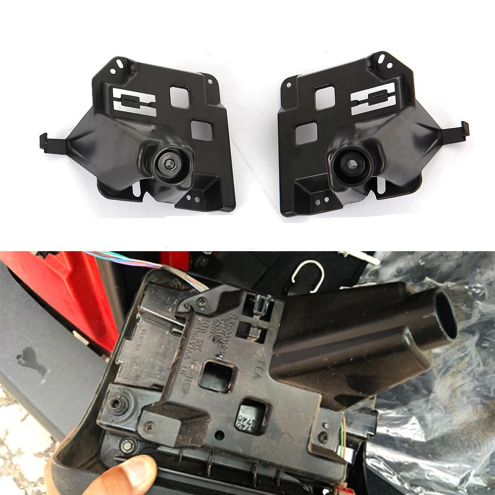 

2 Pcs Led Tail Light Bracket Lamp Holder Black Original Car Tail Light Fixing Bracket For Jeep Wrangler JL 2018 2019