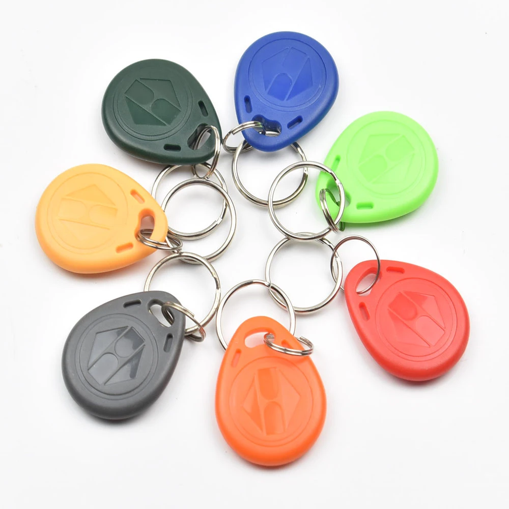 access control card reader 10pcs/Lot UID Changeable IC Tag Keyfob for S50 1k 13.56MHz  Writable 0 Zero HF ISO14443A Chinese Magic Backdoor Command keypad control