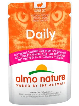 

ALMO NATURE ALMO NATURE CAT DAILY MENU for adult cats with tuna and salmon 70g