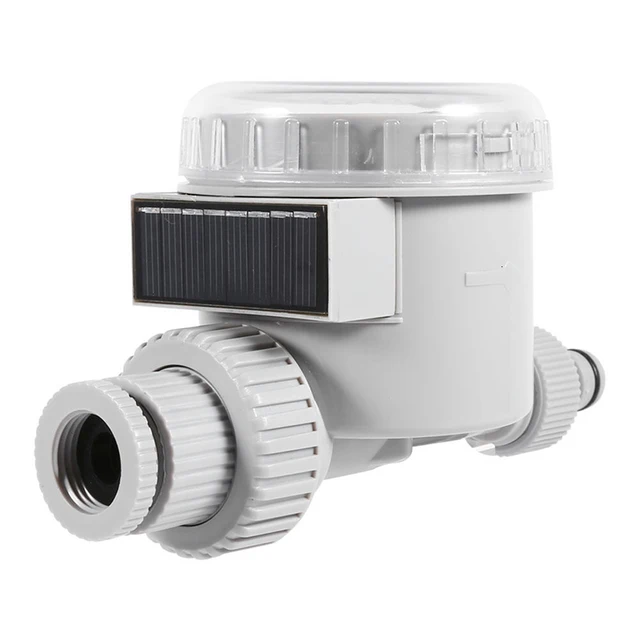 Solar Garden Watering Timer Digital LCD Automatic Watering Timer Water Saving Irrigation Controller Watering System 6