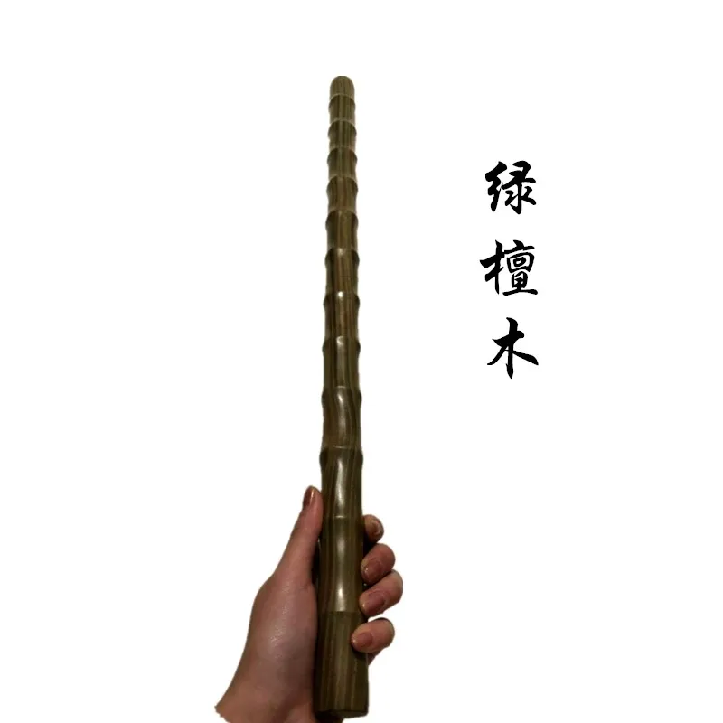 Wu-mu бамбуковое Соединение ручки, твердая древесина анти-тело палка, shartmartial art whip палка, аварийный Прохладный tai chi палка
