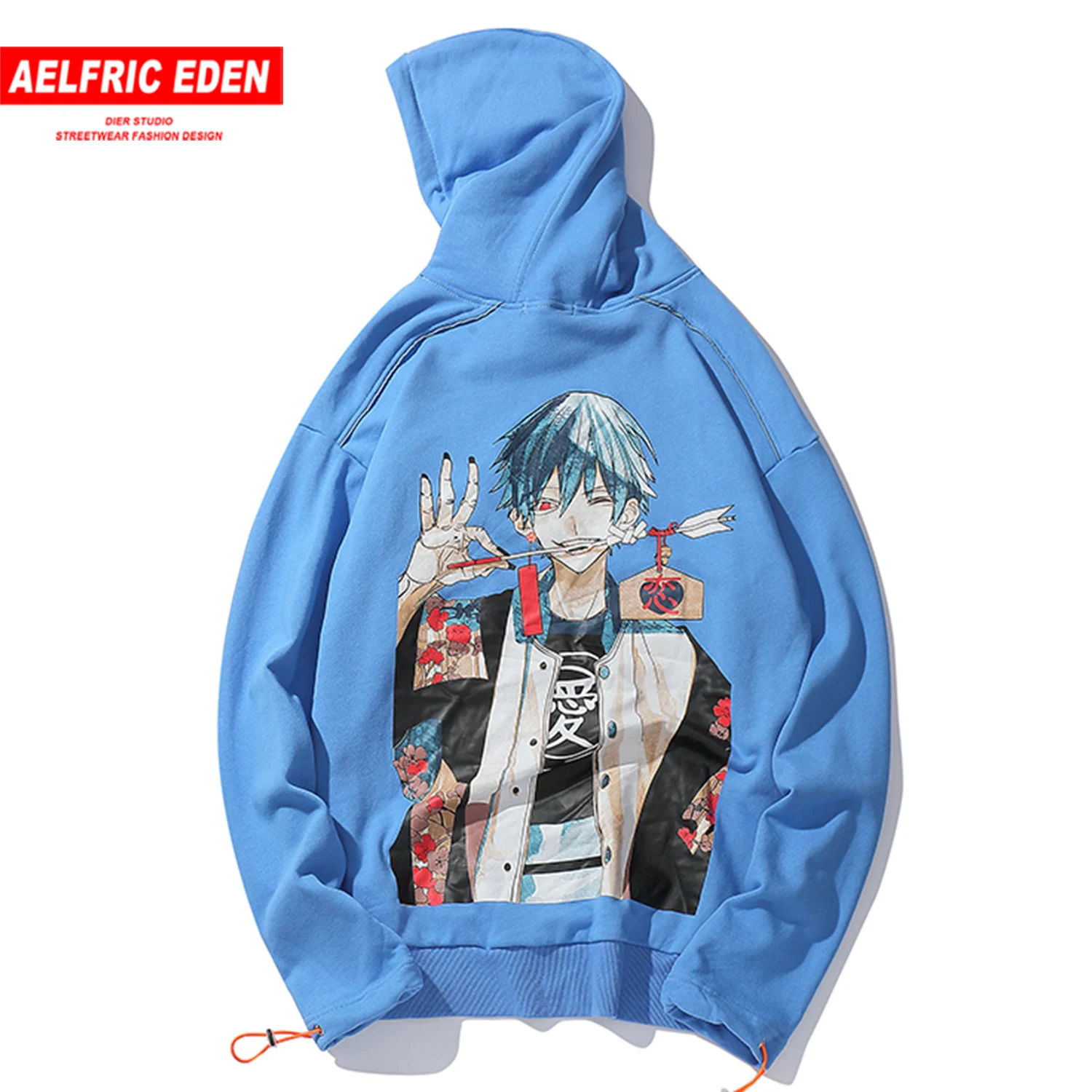 

Aelfric Eden Japanese Style Mens Hooded Sweatshirts Fashion Harajuku Hoodies 2019 Hip Hop Male Casual Cotton Pullover Streetwear