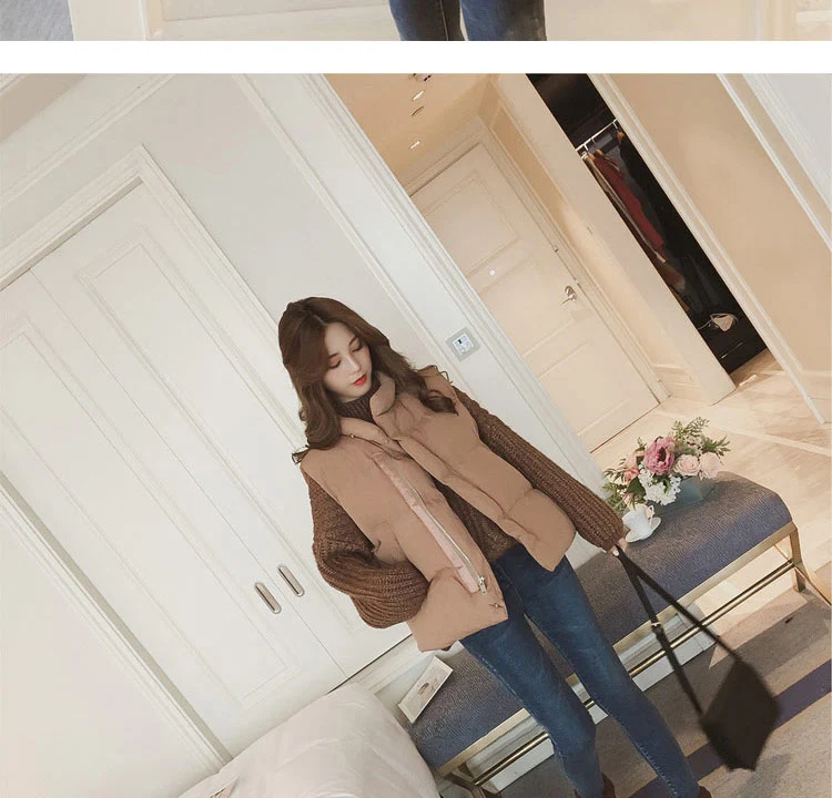 Повседневный жилет, пальто, женский, однотонный, на молнии, хлопок, ветрозащитный, без рукавов, жилет, теплые куртки, жилет, зимний жилет, карманы V724