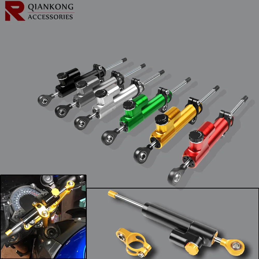

Universal CNC Aluminum Motorcycle Damper Steering Stabilize Safety Control FOR BMW F800GT HP4 C 650 GT R1200GS