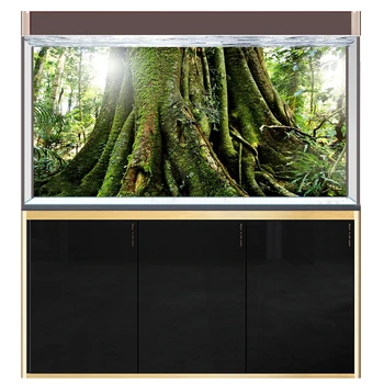 

[JX-9840] Fish Tank Background HD Natural Series Aquarium Sticker Mural Decoration Painting Pattern Size Can Be Customized