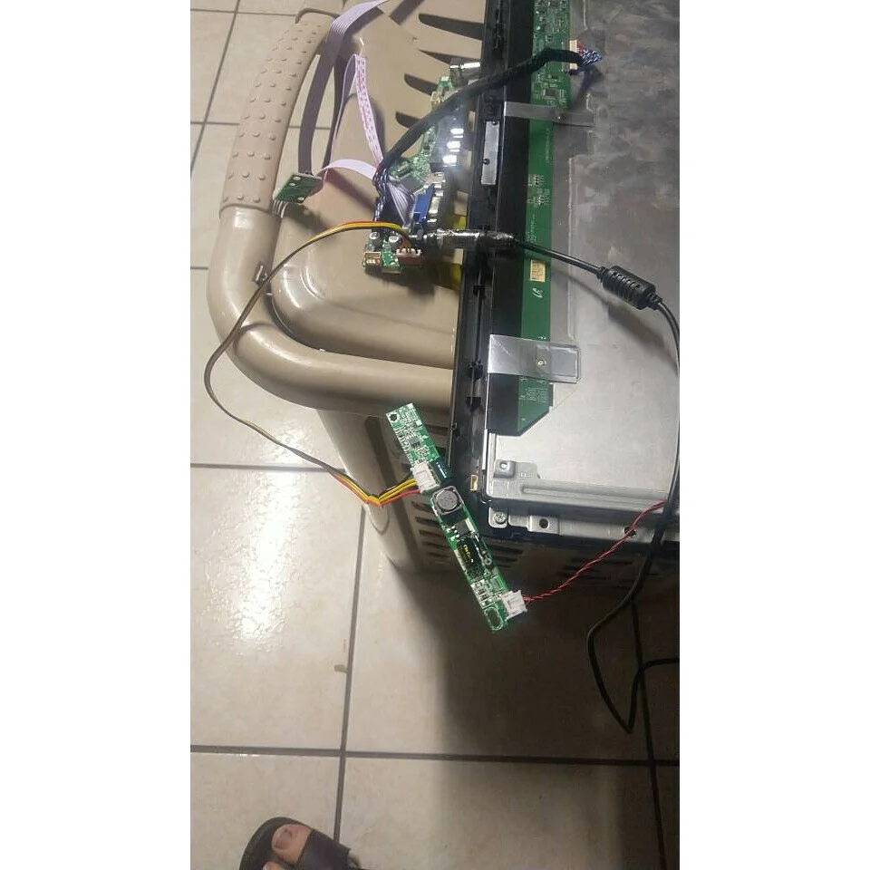Tela do Painel, VGA, DVI, LVDS, 21,5