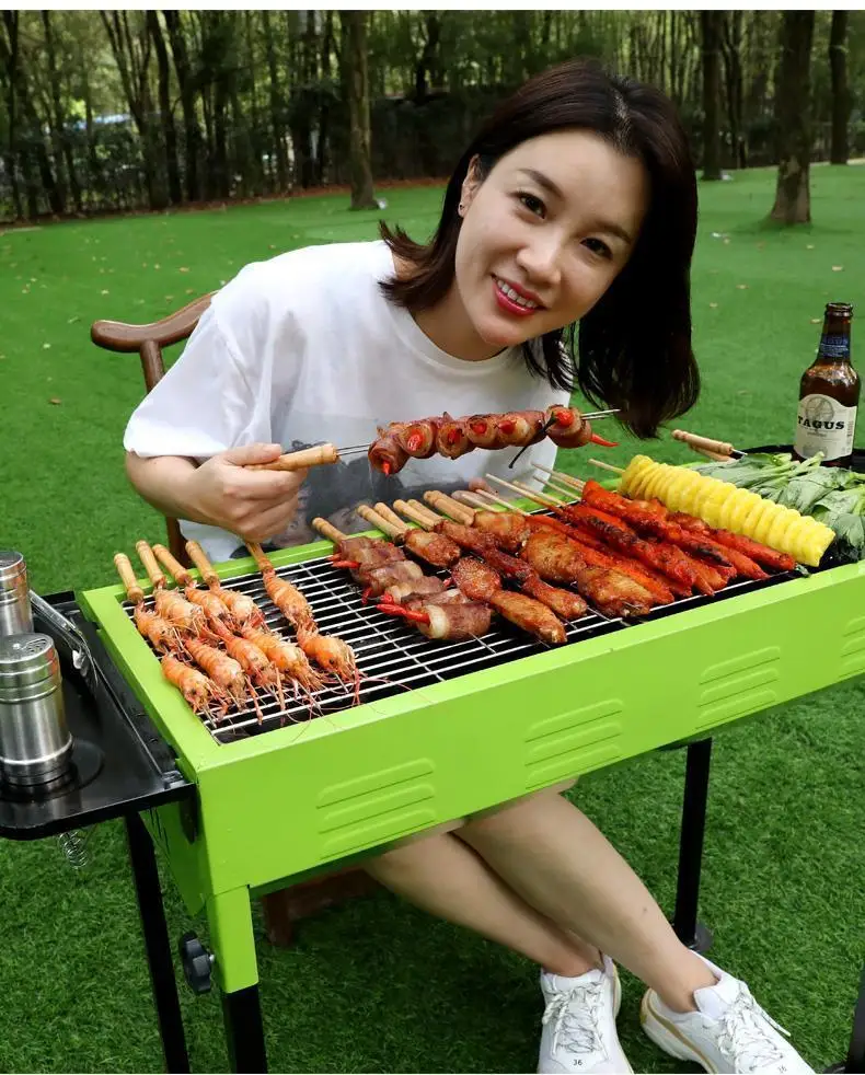 Griglia решетка гриль Asador гриль Parrilla Портативный Кемпинг De Carbon barbacoa чурраскира барбекю для наружного барбекю гриль
