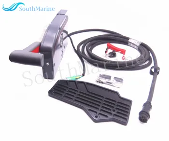 

Outboard Engine Remote Control Box Assy 703-48230-14 703-48203-15 703-48203-17 for Yamaha Boat Motor,7 Pins Left Side PULL