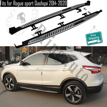 شراءيناسب ني Ssan روج الرياضة قاشقاي 2014-2020 2 قطعة اليسار اليمين تشغيل مجلس الجانب خطوات Nerf بار دواسة سيارة الجانب الدرج