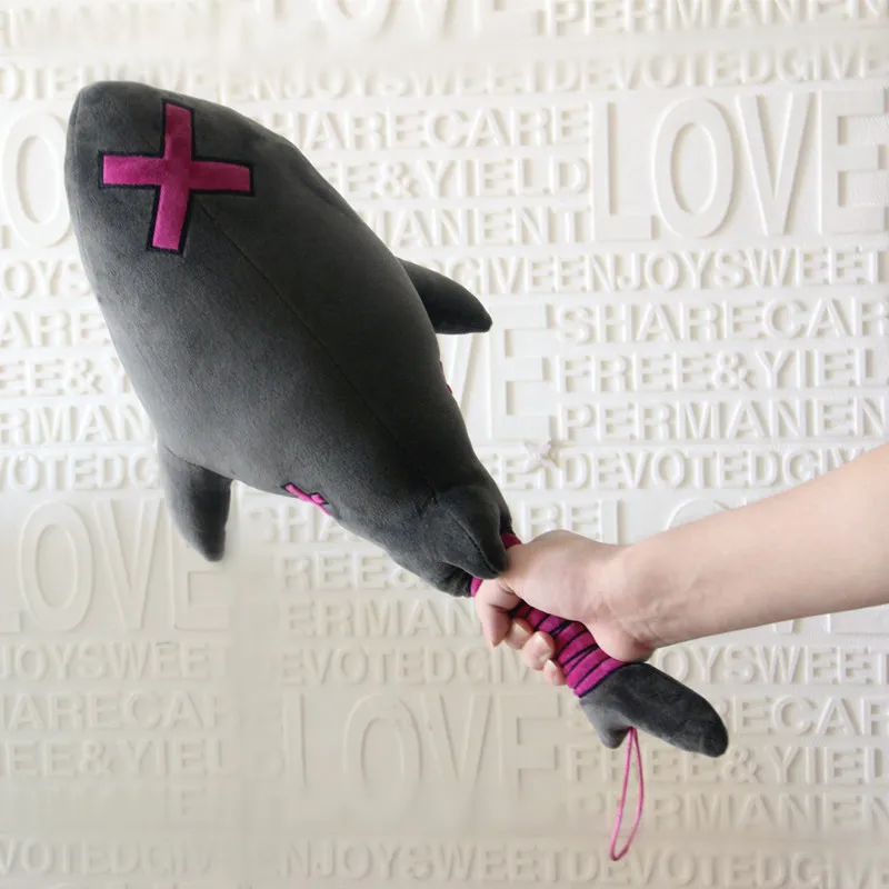 Игра идентичность V Rio Shark Hammer Мягкие плюшевые игрушки оружие Рио Забавный Косплей Кукла игрушки для детей рождественские подарки для детей