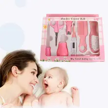 10 шт./компл. уход за новорожденным набор инструментов термометр для детей Маникюрный Инструмент для ногтей набор для ухода за ребенком инструменты для ухода