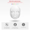 7 couleur Led masque Facial léger avec rajeunissement de la peau du cou serrer l'acné Anti-rides traitement de beauté coréen Photon Spa maison ► Photo 3/6