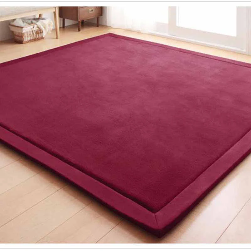 Chpermore Simple Tatami Mats Large Carpets Thickened Bedroom Carpet Children Climbed Playmat Home Lving Room Rug Floor Rugs