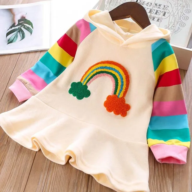 Casual-Baby-Girls-Dresses-Cute-Girls-white-T-Shirt-Hooded-Dress-Rainbow-Dress-Suit-Cute-Kids.jpg_640x640
