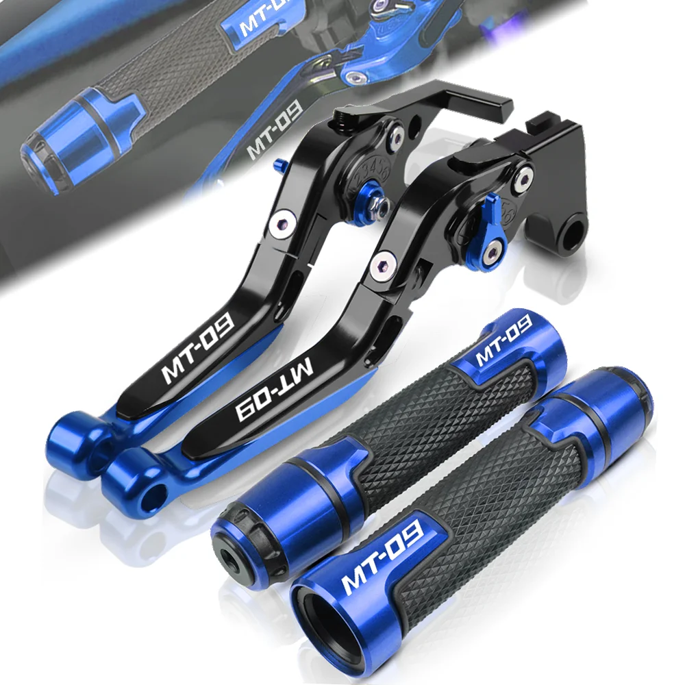 For YAMAHA MT-09 MT09 MT 09 FZ09 FZ 2014-2019 2015 2016 2017 2018 Motorcycle Adjustable Brake Clutch Lever Handle Grips End | Автомобили и