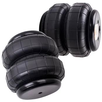 

2pcs Universal Air Sleeve Bag 1/2"npt Single Port 2500lbs Air Ride Suspension Kit for Ford F150/F250 for GMC Sierra