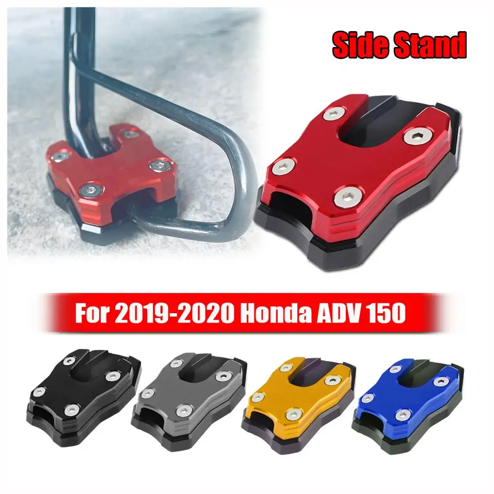 Kickstand Footside Side Stand Extension Foot Plate For 2019 2020 2021 Honda ADV150 X-ADV 150 X ADV Motorcycle Accessories | Автомобили и