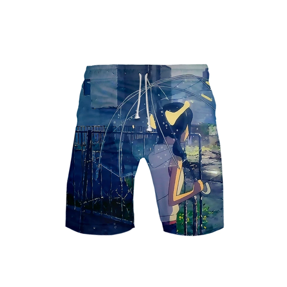 Son of the weather pattern printed  Shorts casual 2019 summer fashion shorts women board shorts