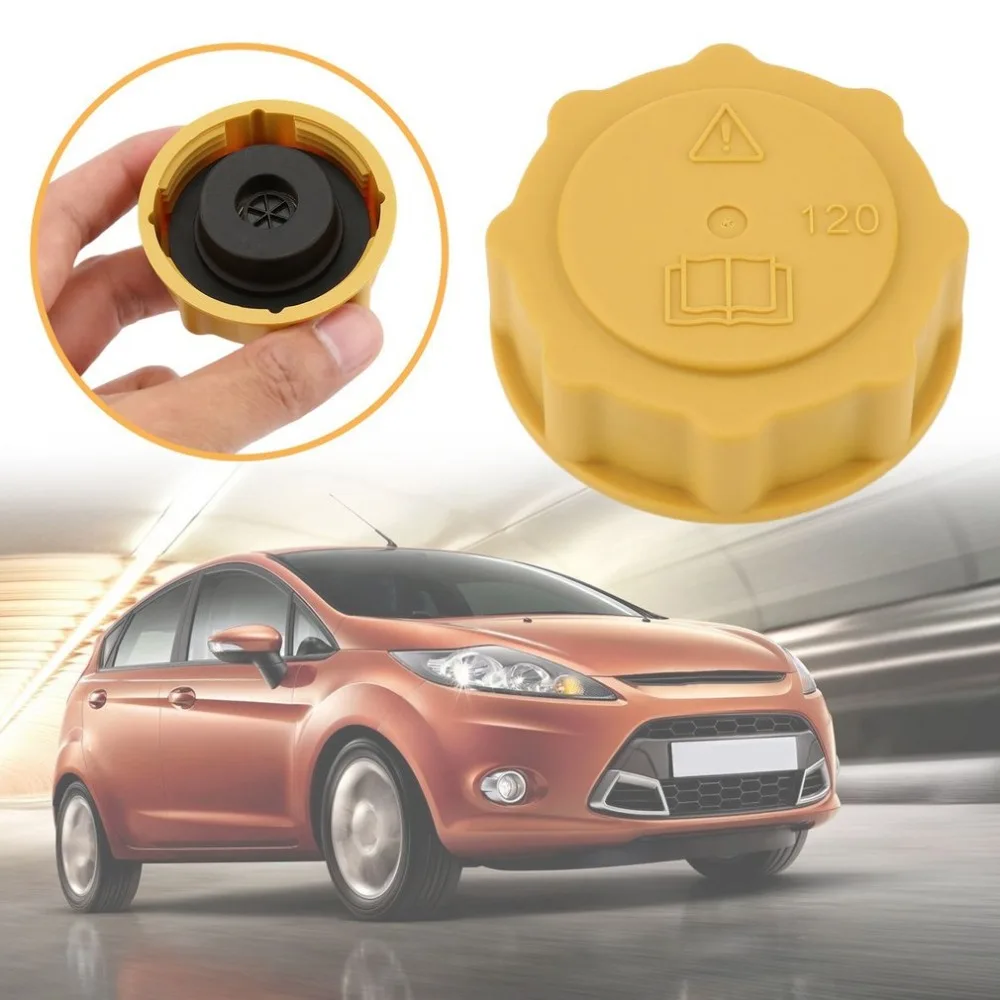NewProfessional желтый Авто радиатор расширительный бак воды крышка для Ford для Fiesta для эскорта для фокуса автомобиля Аксессуары Горячая