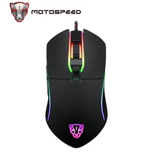 Motospeed V30 Berufs Wired Gaming Maus 3500DPI Optische USB Computer Maus Gamer Mäuse X7 Android IOS Stille Mause Für PC