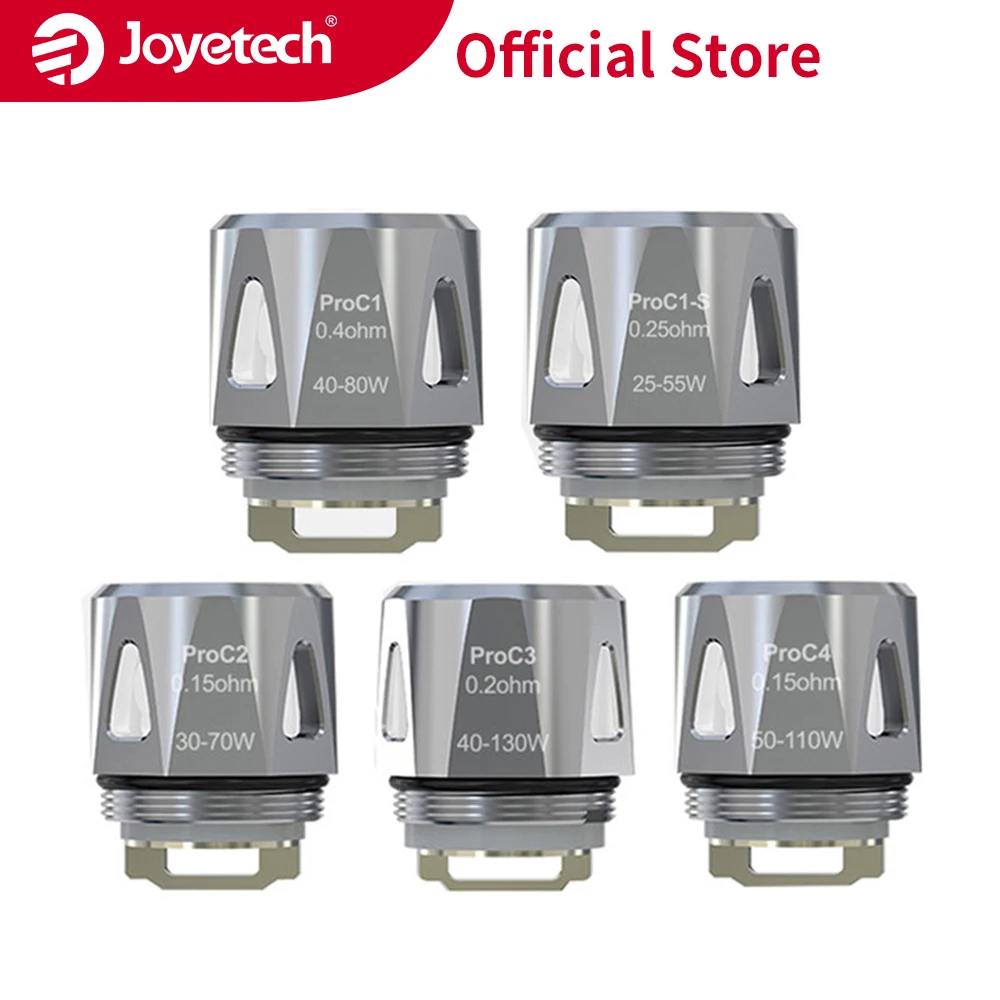 Оригинальные катушки Joyetech ProC ProC1/ProC2/ProC3/ProC4/ProC1 S/ProCA/ProCD для резервуара ProCore/Procore SE