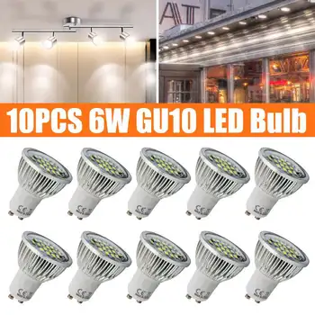 

10PCS GU10 16 LED 5630 SMD Energy Saving Lamp Bulb 6W LED Light Bulb Spotlight Spot Lights Bulbs White Lighting AC220V