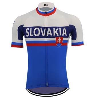 

SLOVAKIA cycling jersey maillot outdoor short sleeve mtb jersey go pro triathlon bike clothing ropa ciclismo