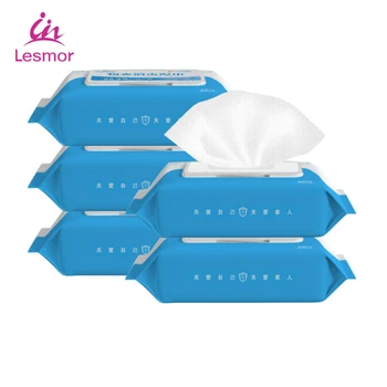 

50pcs/box Disinfection wipes Antiseptic Pads Alcohol Cleaning Wet Wipes Swabs Skin Care Sterilization First Aid Tissue Box